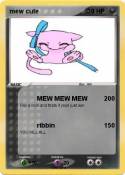 mew cute
