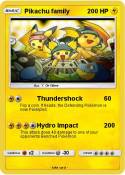 Pikachu family