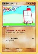 Number block