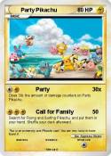 Party Pikachu