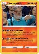 Dave says B00