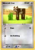 Minecraft Cow