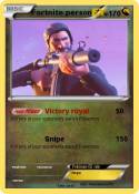 Fortnite person
