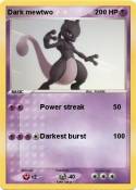 Dark mewtwo