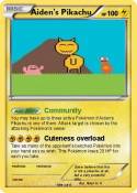 Aiden's Pikachu