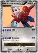Elsa & Spider-m
