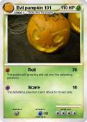 Evil pumpkin