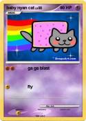 baby nyan cat