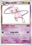 Mega mew EX