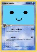 the toe stealer