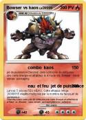 Bowser vs kaos