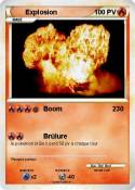 Explosion
