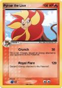 Pyroar the Lion