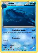 water