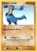 Lucario niv100 