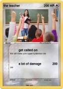the teacher