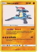 Ash Lucario