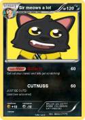 Sir meows a