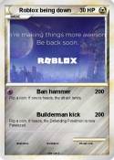 Roblox being