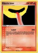 Pikachu laser