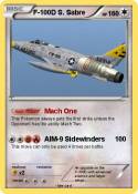 F-100D S. Sabre
