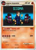 sigma imposter