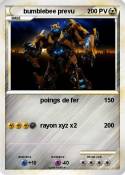 bumblebee prevu