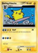 Surfing Pikachu
