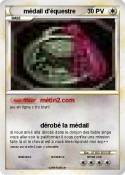 médail d'équestr