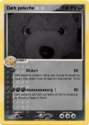 Dark peluche