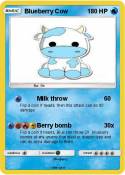 Blueberry Cow