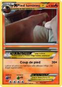 Pied lumineu