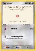 Tiny potato