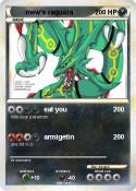 mew's raquaza