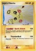 Layla’s Pikachu