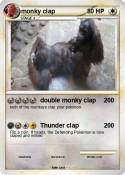monky clap