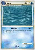 water