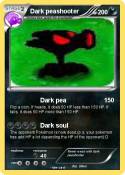 Dark peashooter
