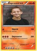 Depressed kid