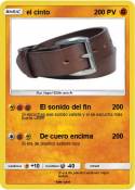 el cinto