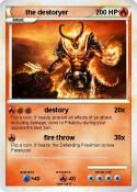 the destoryer