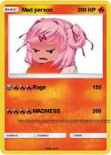Mad person