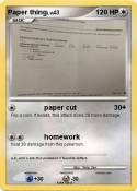Paper thing