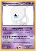 baby mewtwo