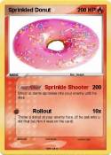 Sprinkled Donut