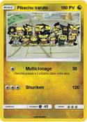 Pikachu naruto