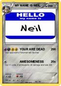 MY NAME IS NEIL