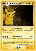 ASH'S PIKACHU