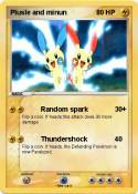 Plusle and minu