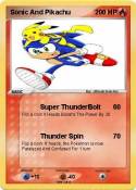 Sonic And Pikac